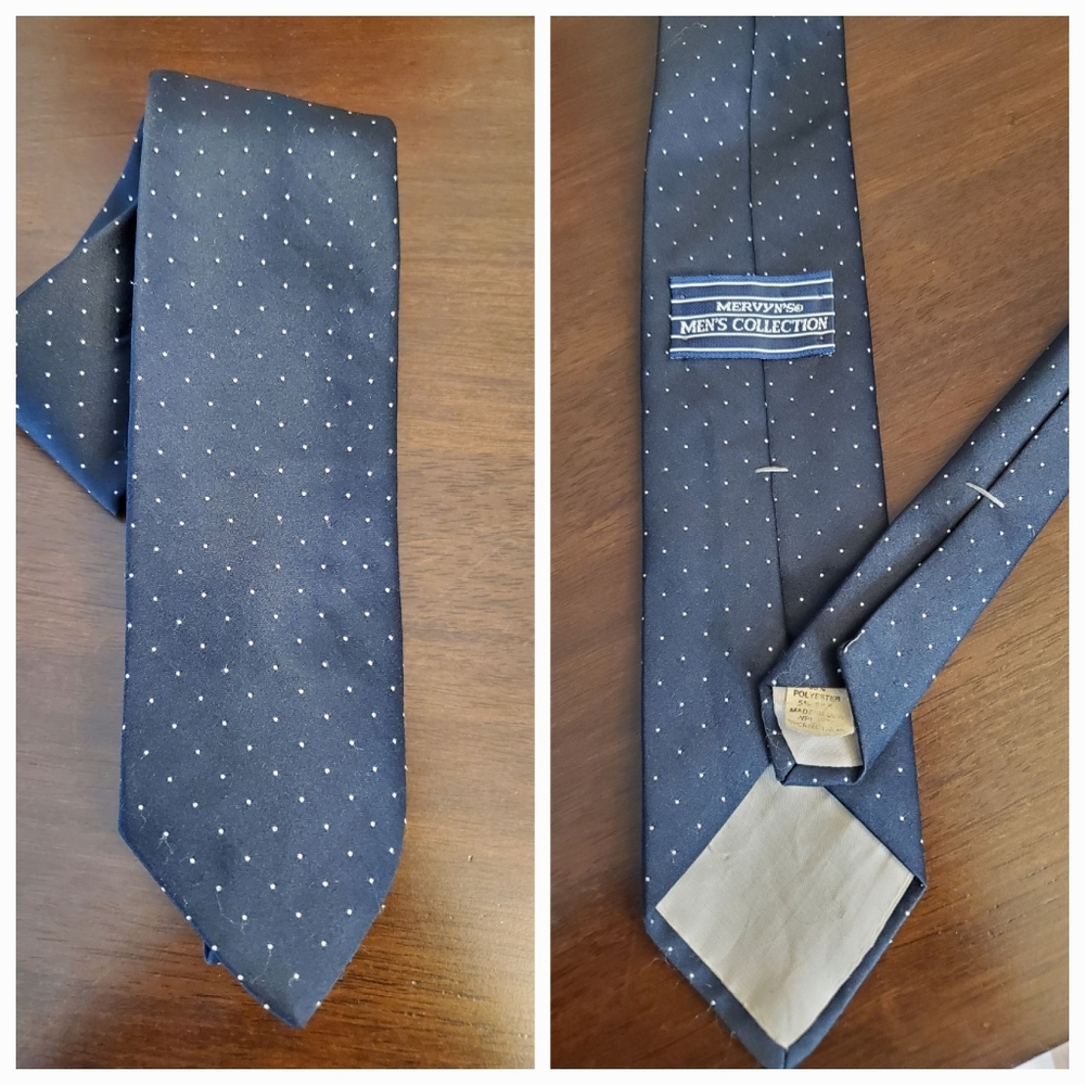 Vintage Mervyns Mens Ties